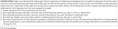 University students’ opinions towards mobile sensing data collection: A qualitative analysis